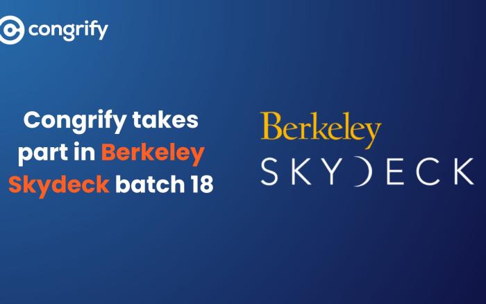 Congrify Joins Berkeley Skydeck Batch 18